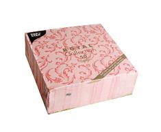 Papstar, 50 Servietten ROYAL Collection 1/4-Falz 40 cm x 40 cm rot Damascato, #84998
