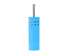 Axentia 282234 WC Garnitur Edelstahl, blau
