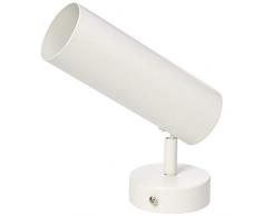 Umi. by Amazon Wandleuchte, modernes Design, Metallweiß, 20,32 cm