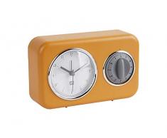 Present Time Nostalgia Tischuhr, Kunststoff, PT groep BV, de_Home, PTGRS, one Size