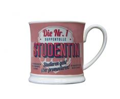 H & H Becher, Porzellan, Mehrfarbig, 12 x 8.7 x 8.7 cm