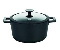 ELO 79725 Silocast Aluguss Kochtopf, schwarz