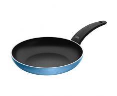 Silit Belluna Bratpfanne 24 cm, Aluminium beschichtet, Induktion, Kunststoffgriff, PFOA-frei, für schonendes Braten, blau