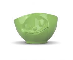 Fiftyeight T010411 Schale glücklich Hartporzellan, hellgrün
