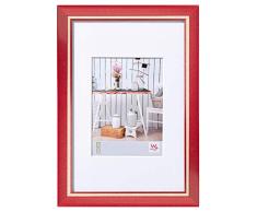 walther design EL318R Chalet Bilderrahmen 13x18 cm, Rot
