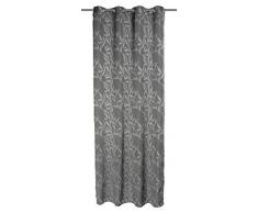 Home Fashion Ösenschal, Kunstfaser, Grau