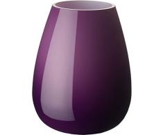 Villeroy & Boch Drop Vase Dark Lilac, 18,6 cm, Glas, Lila