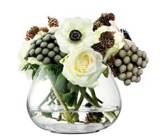 Flower Vase für Blumengesteck H11.5cm - klar