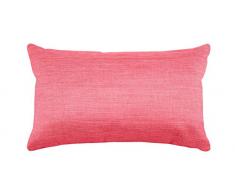 Lovely Casa Kissen, Polyester, Korallenrot, 50x30 cm