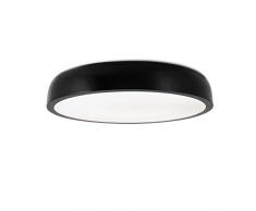Faro Barcelona Cocotte 64183 – Deckenleuchte inklusive Leuchtmittel LED, 42 W, Metall, Anzeige acriclica, Diffusor Aluminium, schwarz