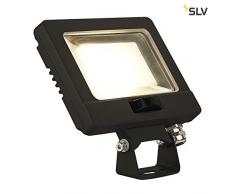 SLV SPOODI SENSOR, LED Outdoor Wandaufbauleuchte, 11W, schwarz, 3000K Leuchte Aluminium 11 W
