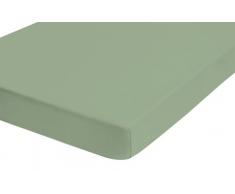 biberna 77144 Jersey-Stretch Spannbetttuch, nach Ãko-Tex Standard 100, ca. 90 x 190 cm bis 100 x 200 cm, fichte
