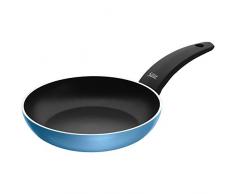 Silit Belluna Bratpfanne 20 cm, Aluminium beschichtet, Induktion, Kunststoffgriff, PFOA-frei, für schonendes Braten, blau