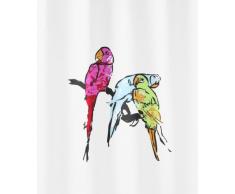 Kleine Wolke 5224148305 Duschvorhang Parrot, 180 x 200 cm, multicolor