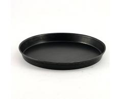 Pentole Agnelli Gebäck und Pizza Kuchenform rund für Pizza, Blech, Blau 30x30x2.5 cm blau