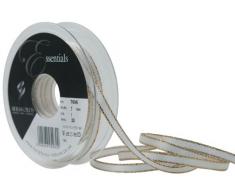 Berisfords Satinband, weiß