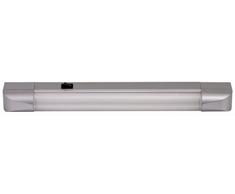 RABALUX Unterbauleuchte, Plastik, G13, 10 W, Silber, 39.5