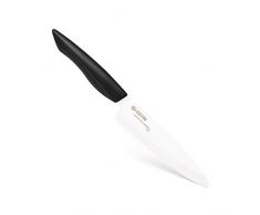 Kyocera FZ-130WH-BK Shin White Messer, Elastomer, Keramik, schwarz, weiß