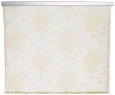 ECO-DuR 4024879006778 Kassetten Duschrollo 134 cm silber - Seerose beige