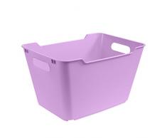 keeeper Aufbewahrungsbox, Strukturierte Oberfläche, 12 l, Lotta, Lila