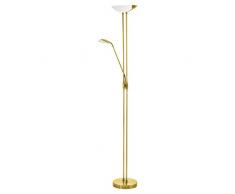 EGLO BAYA LED Stehleuchte, Stahl, 25 W, messing