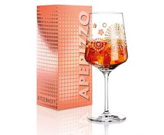 RITZENHOFF Aperizzo Aperitifglas von Juliane Breitbach, aus Kristallglas, 600 ml, mit edlen Goldanteilen