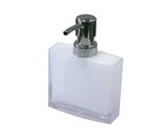 Axentia 282322 Badserie Priamos Seifenspender Acryl, weiÃ