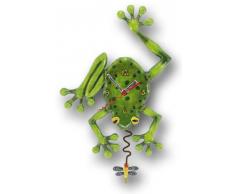 Enesco C106 Wanduhr, Frosch, Harz, 28,5 cm