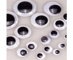 Efco - Wackelaugen rund Ã¸ 12 mm 100 Stk. Verkaufseinheit = 1 Beutel [Spielzeug]