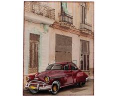 Christian Locker Wandbild, Holz, Braun, 60 x 45 x 3 cm