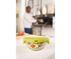 Tomorrow`s Kitchen Single Dampfgarer, Glas, grün, 7 x 17 x 14 cm