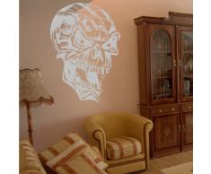 INDIGOS 4052166167451 Wandtattoo W918 Teufel der Hölle Wandaufkleber 80 x 54 cm, silber