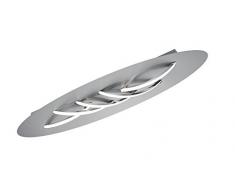 Trio Leuchten 677010507 Dolphin A+, LED Deckenleuchte, Metall, 5x3.6 Watt, Integriert, Nickel matt, Switch-Dimmer, 20 x 85 x 8.5 cm