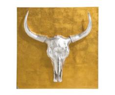 Kare 32482 Wandschmuck Bison, 80 x 80 cm