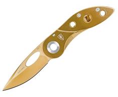 Umarex Elite Force Klappmesser Gold | Taschenmesser mit Klingenlänge 6,3 cm |Outdoormesser mit 440 C Stahl rostfrei |Einsetzbar Camping, Wandern, Angeln, Outdoor
