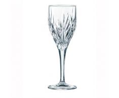 Spiegelau & Nachtmann, 4-teiliges Universal-Weinkelch-Set mit Schliffdekoration, Kristallglas, 240 ml, Imperial, 0093426-0