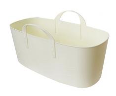 Life Plastic Babyschale 41x35x35 cm Graubraun