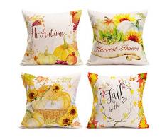 Royalours Kissenbezüge aus Baumwolle und Leinen, Motiv Merry Christmas, Rot / Grün kariert, Kissenbezug, Rentier, Weihnachtsbaum, Heimdekoration, 45,7 x 45,7 cm 18 x 18 Haf