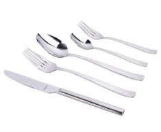 Besteck Set 12 Personen, rostfrei, poliert & spülmaschinenfest, Essbesteck 12 Personen, Besteck 12 Personen
