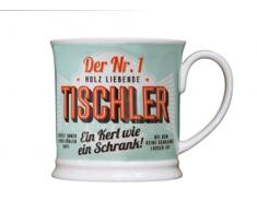 H & H Becher, Porzellan, Mehrfarbig, 12 x 8.7 x 8.7 cm