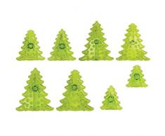 JEM 3D Weihnachtsbaum Ausstechformen, Set von 8