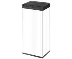 Hailo Big-Box Swing XL, Mülleimer, 52 Liter, selbstschließender Schwing-Deckel, Müllbeutel-Klemmrahmen, made in Germany, 0860-231