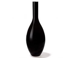 Leonardo Beauty Vase schwarz, Höhe 65 cm, Durchmesser 23 cm, handgefertigtes Farbglas, 052457