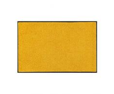 Wash + Dry Trend-Colour Honey Gold Fußmatte, Acryl, gelb, 40 x 60 x 0.7 cm