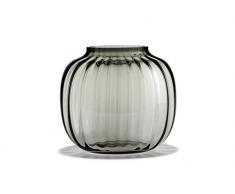 Holmegaard Primula Vase, Glas, Fumo, 17,5 cm