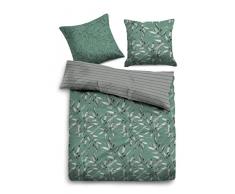 TOM TAILOR Unisex Heimtextilien & Bettware Wendebettwäsche Mint,135/200