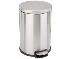 AmazonBasics – Runder, sanft schließender Mülleimer, 20 l