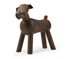 Kay Bojesen Holzfigur, Holz, Braun, 3.2 x 7.3 cm