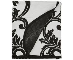 Eurofirany Tagesdecke, Polyester-Baumwolle, Grey/Black, 170 x 210 x 1 cm