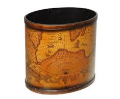 Ambiente Haus 95052A Marco Polo Papierkorb 30 cm